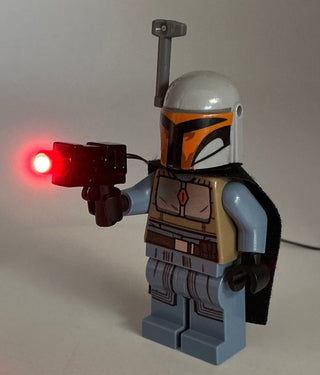 Auto Blaster w/ Flashing LED Light, USB & DIY System, LW-62885 Custom Parts United Brick Co®