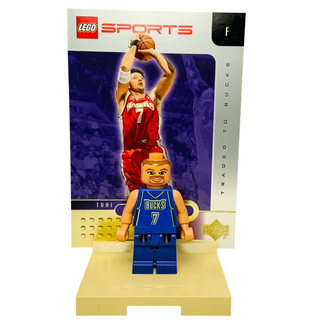 NBA Toni Kukoc, nba003 Minifigure LEGO® Like New with Stand Variant