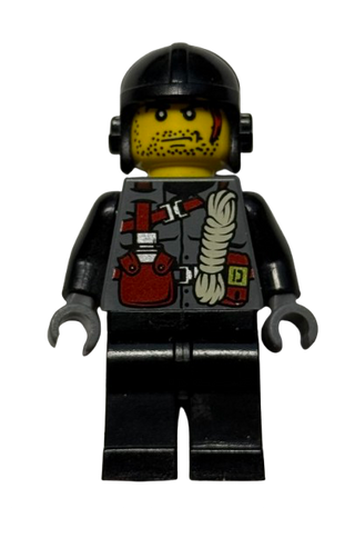 Digger - Rope Torso, din002 - LEGO® Dino Attack/Dino 2010 Minifigure