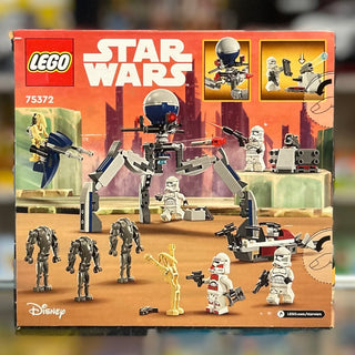 Clone Trooper & Battle Droid Battle Pack, 75372 Building Kit LEGO®
