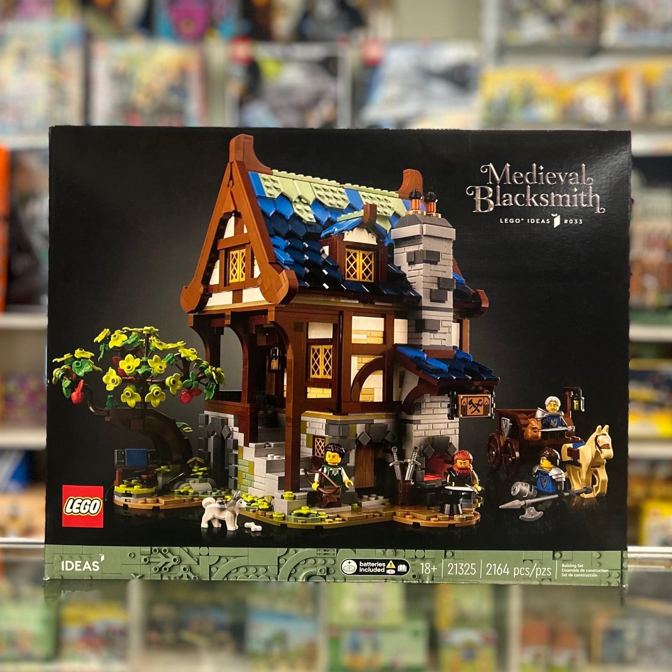 Medieval Blacksmith, 21325 – United Brick Co®