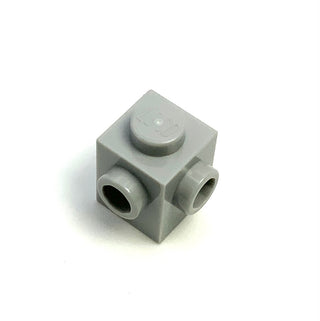 Brick, Modified 1x1 with Studs on 2 Sides (Adjacent), Part# 26604 Part LEGO® Light Bluish Gray  