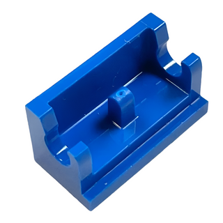 Hinge Brick 1 x 2 Base, Part# 3937 Part LEGO® Blue