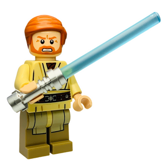 Obi-Wan Kenobi, sw0535 Minifigure LEGO® Like New - With Lightsaber
