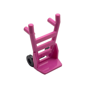 Minifigure Utensil, Hand Truck Frame Complete, Part# 2495c01 Part LEGO® Dark Pink