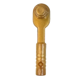 Minifigure Utensil Tool Ratchet / Socket Wrench Part#11402e Part LEGO® Pearl Gold