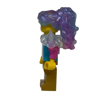 Izzie - Satin Trans-Clear Armor, drm104 - LEGO® DreamZzz Minifigure