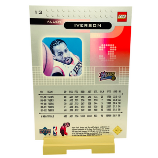 NBA Allen Iverson - Philadelphia 76ers #3 (Black Uniform), nba010 Minifigure LEGO®