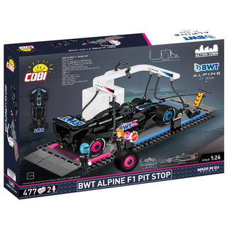 BWT Alpine F1 Pit Stop: COBI Set #1685 Building Kit Cobi Toys