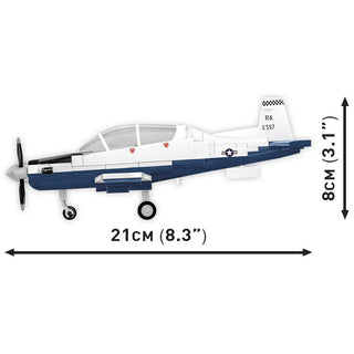 Beechcraft T-6 Texan II Turboprop Blue/White Plane: COBI Set #26624 Building Kit Cobi Toys
