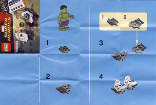 5003084-The Hulk polybag - INSTRUCTIONS ONLY Instructions LEGO®