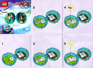 5004920-Ski Pod polybag - INSTRUCTIONS ONLY Instructions LEGO®