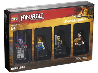 5005257 - Bricktober Minifigure Collection 3/4 - Ninjago (2018 Toys "R" Us Exclusive) - EMPTY BOX ONLY Empty Box LEGO®