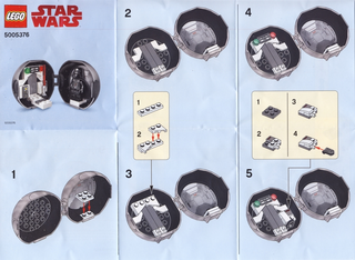 5005376-Darth Vader Pod polybag - INSTRUCTIONS ONLY Instructions LEGO®