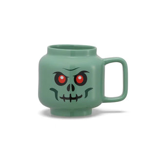 Large Skeleton Ceramic Mug – Green Gear LEGO®   