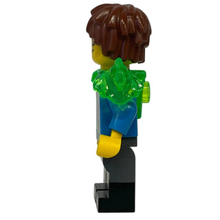 Mateo - Trans-Bright Green Shoulder Armor, drm103 - LEGO® DreamZzz Minifigure