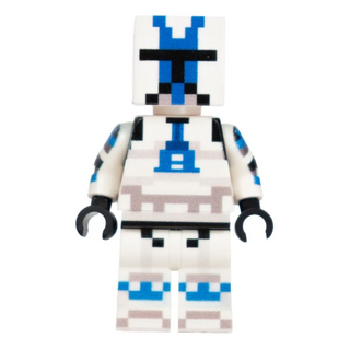 501 Block Trooper, (MANDR) Custom minifigure MandRproductions