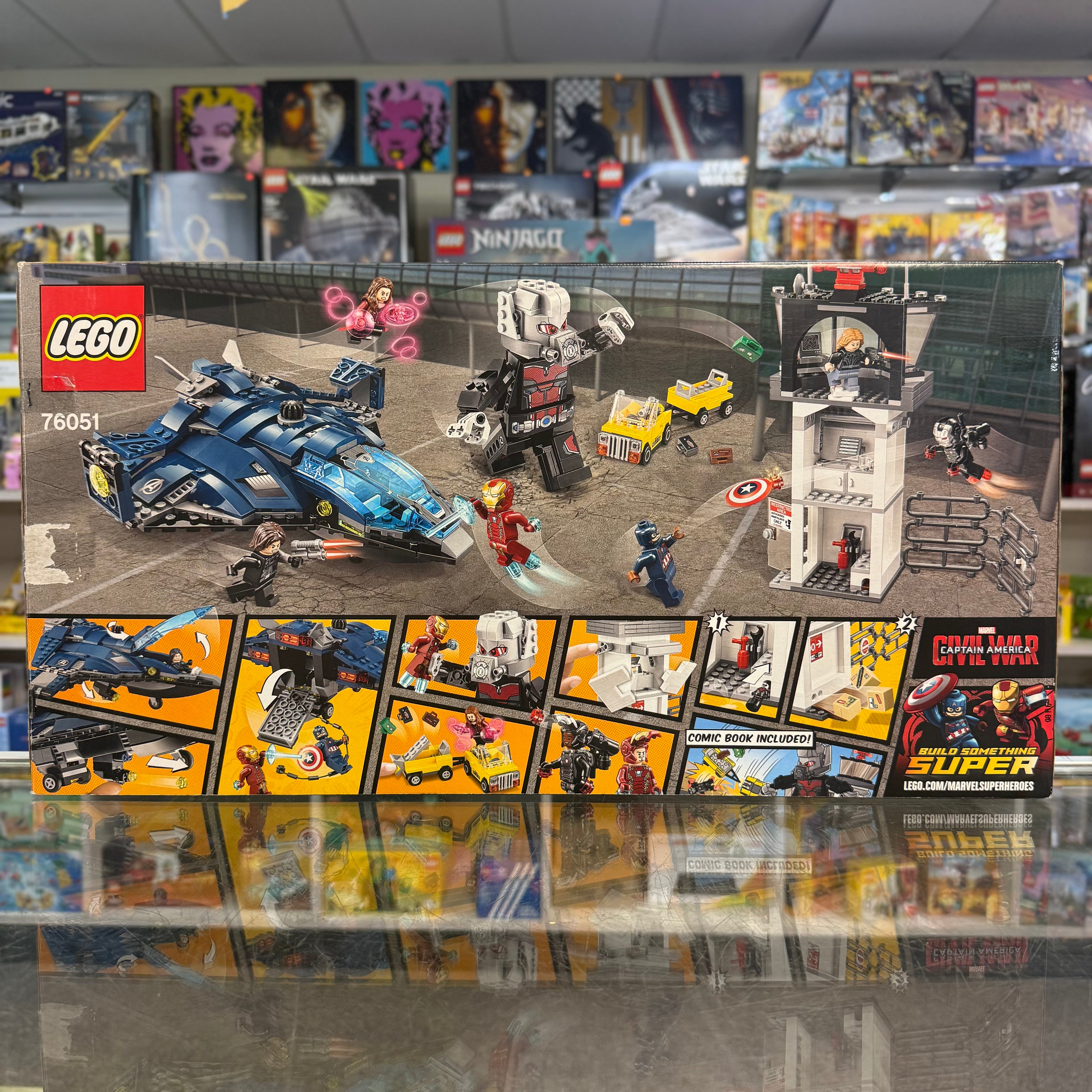 Super Hero Airport Battle, 76051 – United Brick Co®