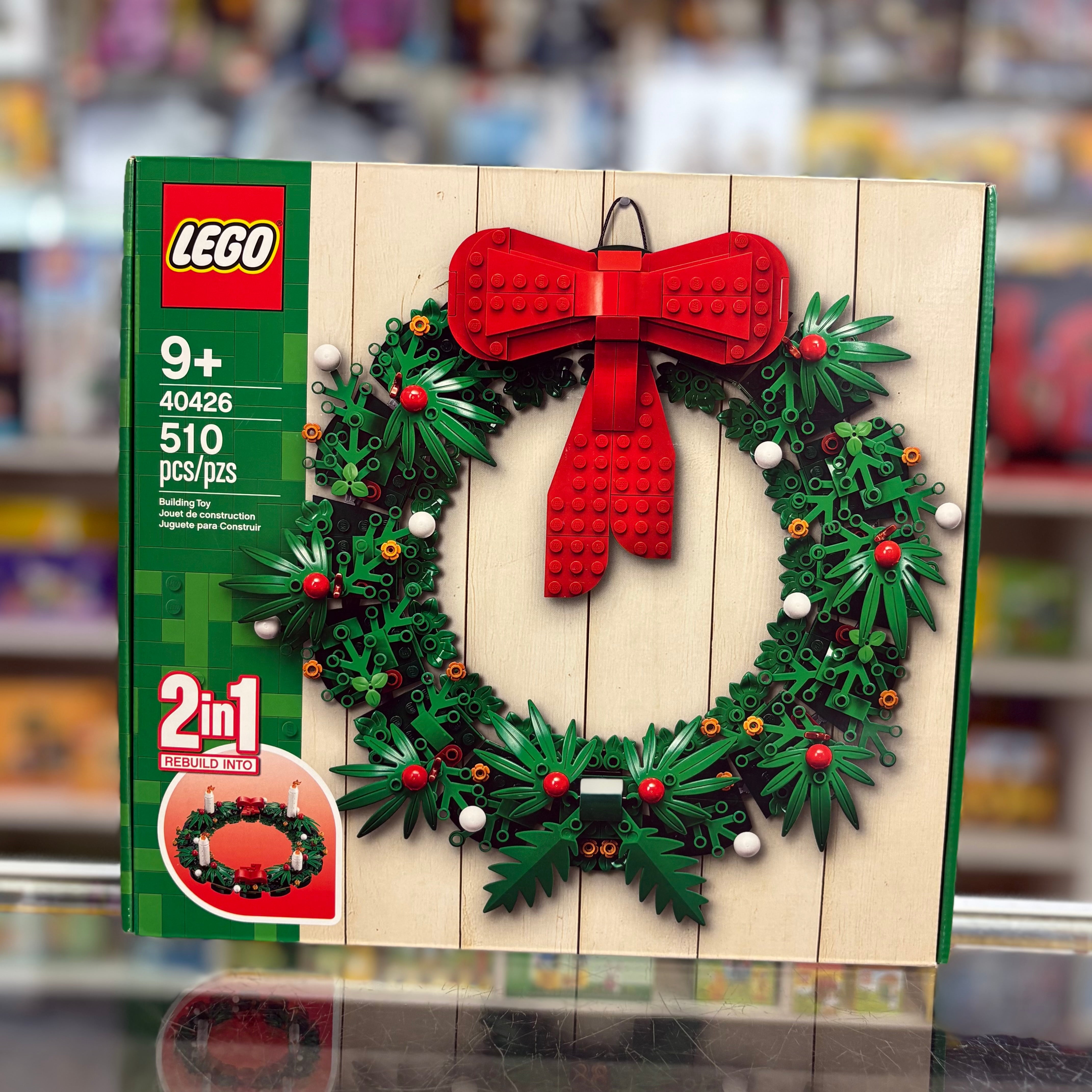 Christmas Wreath 2-in-1, 40426 – United Brick Co® - Main Image