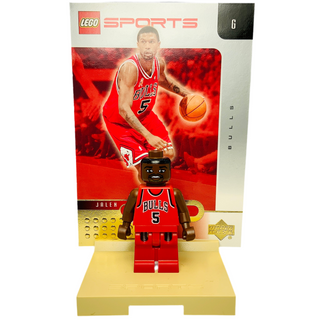 NBA Jalen Rose, nba021 Minifigure LEGO® Like New with Stand