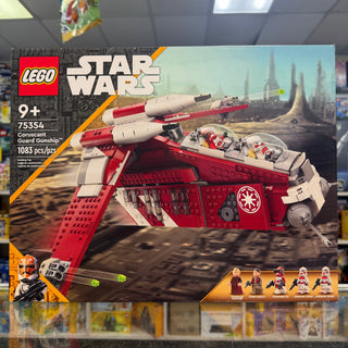 Coruscant Guard Gunship, 75354 - LEGO® Star Wars Set Building Kit LEGO® As-is, Incomplete (Read Condition Guide)