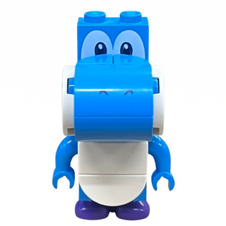 Light-Blue Yoshi (Dark Azure), mar0214 - LEGO® Mario Minifigure