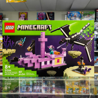 The Ender Dragon and End Ship - 21264 - LEGO® Minecraft Set Building Kit LEGO®