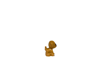 Puppy, Standing, Small with White Muzzle and Paws, and Reddish Brown Spots Pattern, 69901pb08 Minifigure LEGO®