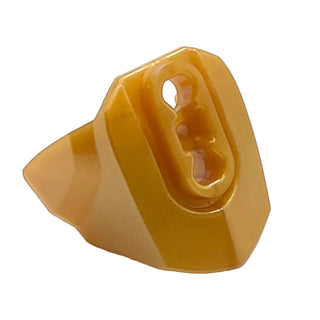 Hero Factory Armor with Ball Joint Socket - Size 3, Part# 90641 Part LEGO® Pearl Gold