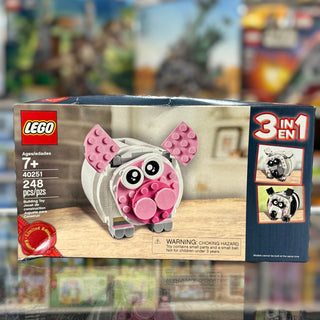 Mini Piggy Bank, 40251 Building Kit LEGO® As-is, Incomplete (Read Condition Guide)