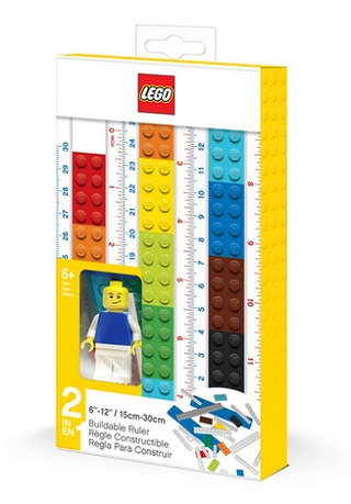 Buildable Ruler with Minifigure Building Kit LEGO®   