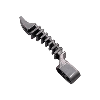 Projectile Launcher Part, Bionicle Thornax Launcher Half, Part# 64275 Part LEGO® Flat Silver