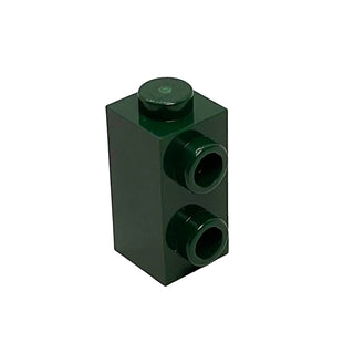 Brick, Modified 1 x 1 x 1 2/3 with Studs on Side, Part# 32952 Part LEGO® Dark Green 1 Part