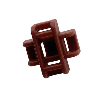 Minifigure Scabbard for 2 Swords, Part# 19141 Part LEGO® Reddish Brown