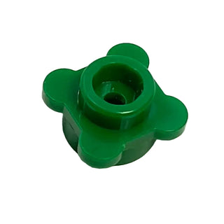 Plant Flower Edge 1x1 w/ Tabs, Part# 28573 Part LEGO® Green