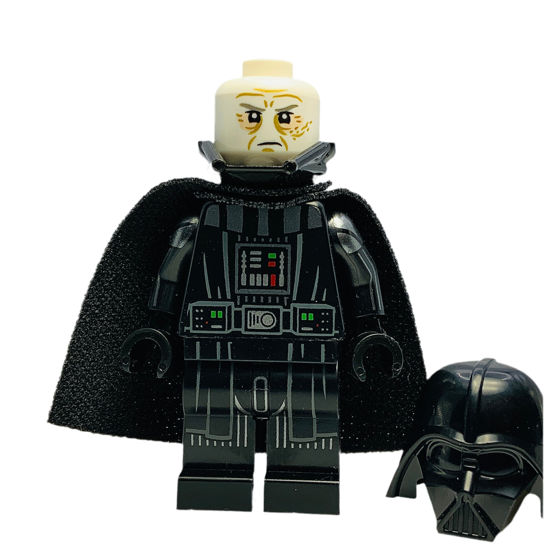 Darth Vader, Printed Arms, White Head Frown, sw1249 – United Brick Co®