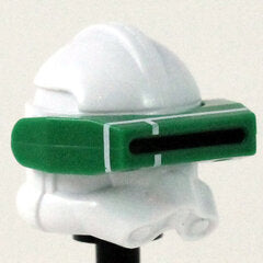 RP2 White Print Green Macrobinoculars- CAC Custom Headgear Accessory Clone Army Customs   