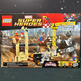 Rhino and Sandman Super Villain Team-up, 76037 Building Kit LEGO®