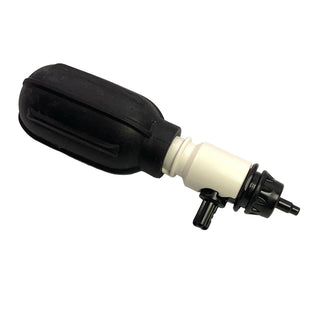 Water Extension Cylinder with Black Handle, Trans-Light Blue Energy Effect, and Tube with Pump, Part# 41815c02