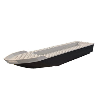 Boat, Hull Unitary 51 x 12 x 6 with Light Bluish Gray Top (54100 / 54101), Part# 54100c01
