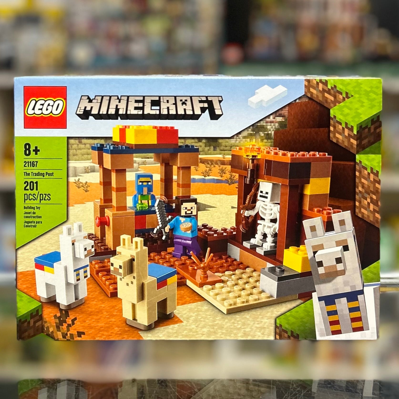 Lego Kit Lego Minecraft The Trading Post 21167 The Trading Post