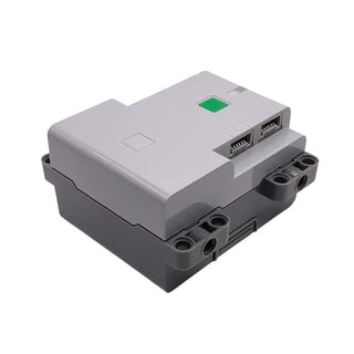 Electric Battery Box Powered Up Bluetooth Hub with Dark Bluish Gray Bottom - Clip Opening, Part# bb0961c01 Part LEGO® Light Bluish Gray Very Good