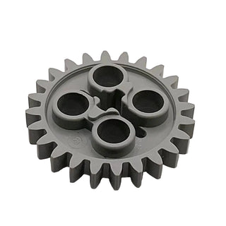 Technic, Gear 24 Tooth with 1 Axle Hole, Part# 3648 Part LEGO® Light Gray