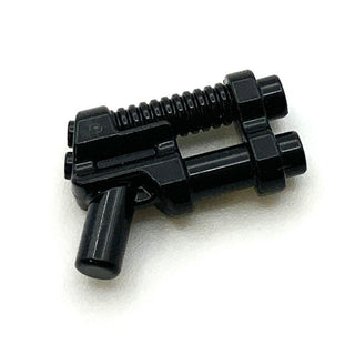 Minifigure Weapon, Two Barrel Pistol, Part# 95199 Part LEGO® Black  