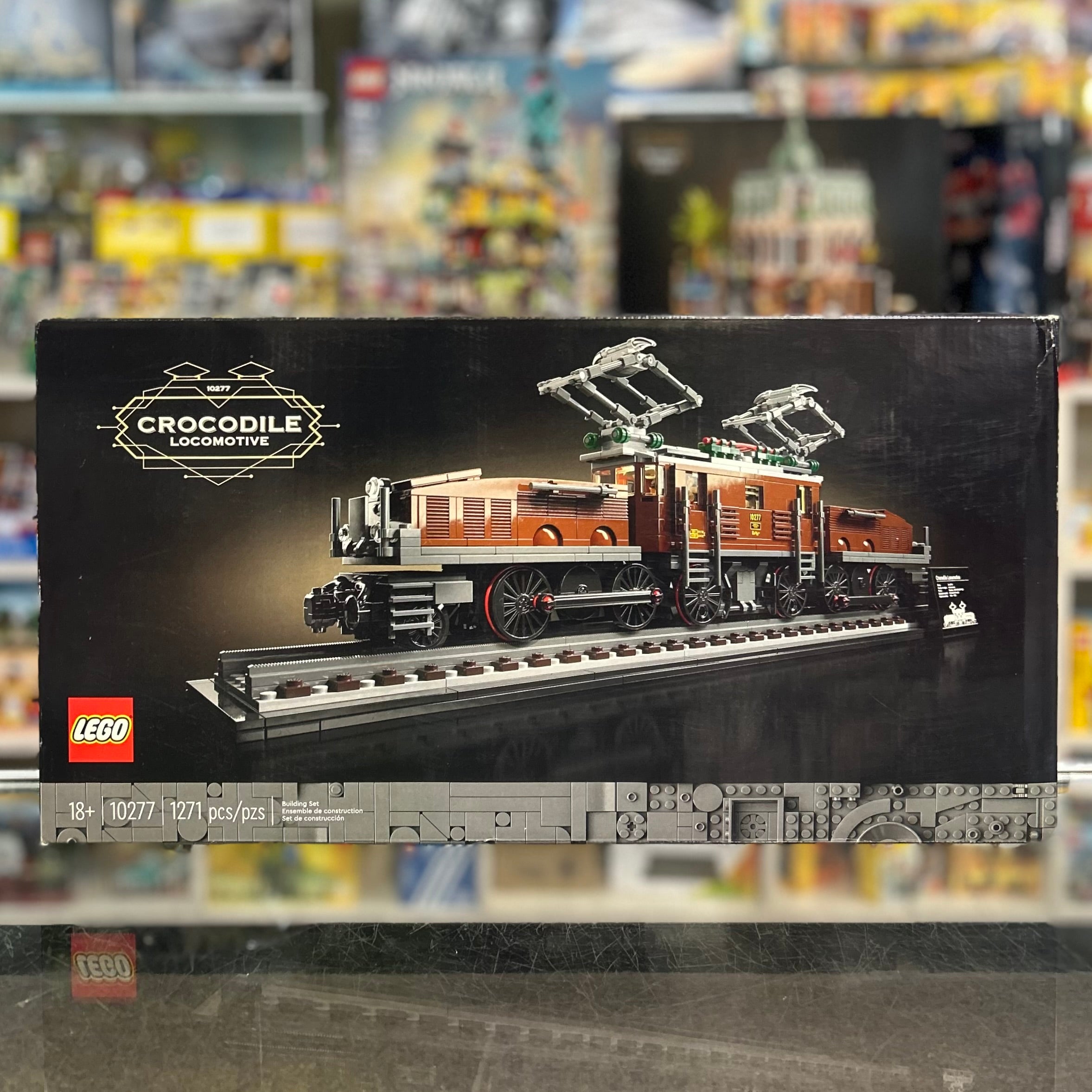 Crocodile Train Set Lego Train 10277 Crocodile Train Lego Set