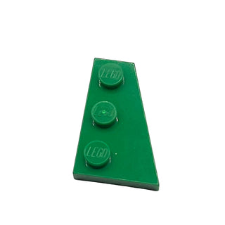 Wedge, Plate 3 x 2 Right, Part# 43722 Part LEGO® Green