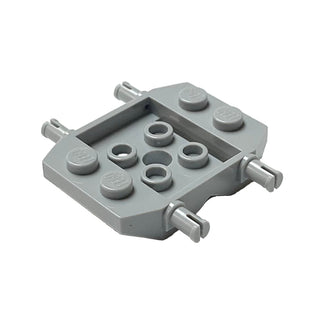 Vehicle, Base 3 x 4 x 2/3, Part# 24326 Part LEGO® Light Bluish Gray