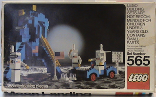 Moon Landing, 565 - LEGO® Space Set Building Kit LEGO®