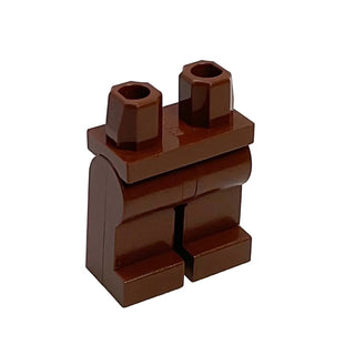 LEGO® Minifigure, Hips and Legs Plain, Part# 970c00 Part LEGO® Reddish Brown