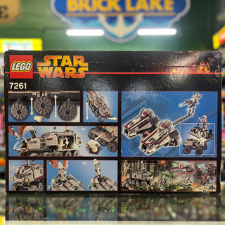 Clone Turbo Tank (with Light-Up Mace Windu, Trans-Light Purple Lightsaber Blade), 7261 - LEGO® Star Wars Set Building Kit LEGO®